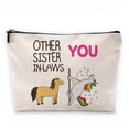 thumbnail image 1 of Bolsa de maquillaje Sufamb Funny Other Sister-in-Laws and You Linen, 1 of 4