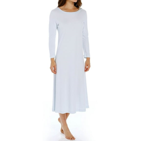 P.Jamas Butterknit Long Sleeved Gown 386660