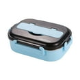 thumbnail image 3 of Huayishang Lunch Box for Women Stainless Steel Split Fast Food Bento Box Insulation Bento Box High Grade Stainless Steel Liner Box, Kitchen Essentials Clearance Sale, 3 of 5