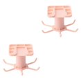 thumbnail image 3 of maskred 1/2/3/5 1111Fourone Rotating Hanging Holder Rotatable Hanger for Spoon Multifunctional Kitchen Hanging Holder Pink 2PCS, 3 of 6