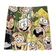thumbnail image 4 of The Loud House Men's Short Pajama Pants Soft Trendy Sleep Shorts Breathable Ice Silk Lounge Shorts XL, 4 of 8