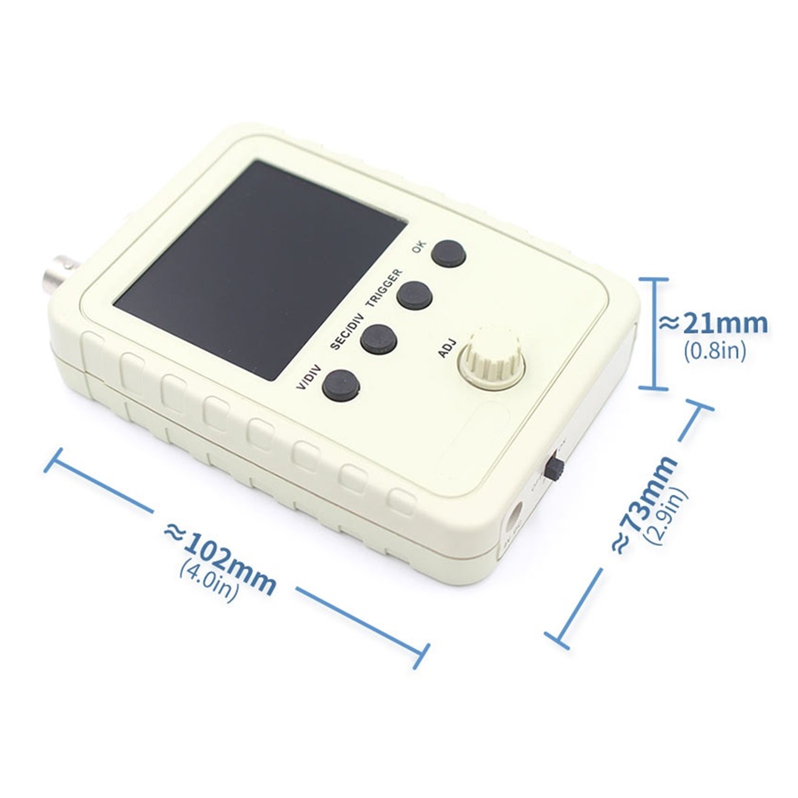 Digital Handheld Pocket Oscilloscope Kit 1MSa/s 200KHz Analog Bandwidth Support 80KHz PWM And Firmware Update ,Professional Designed