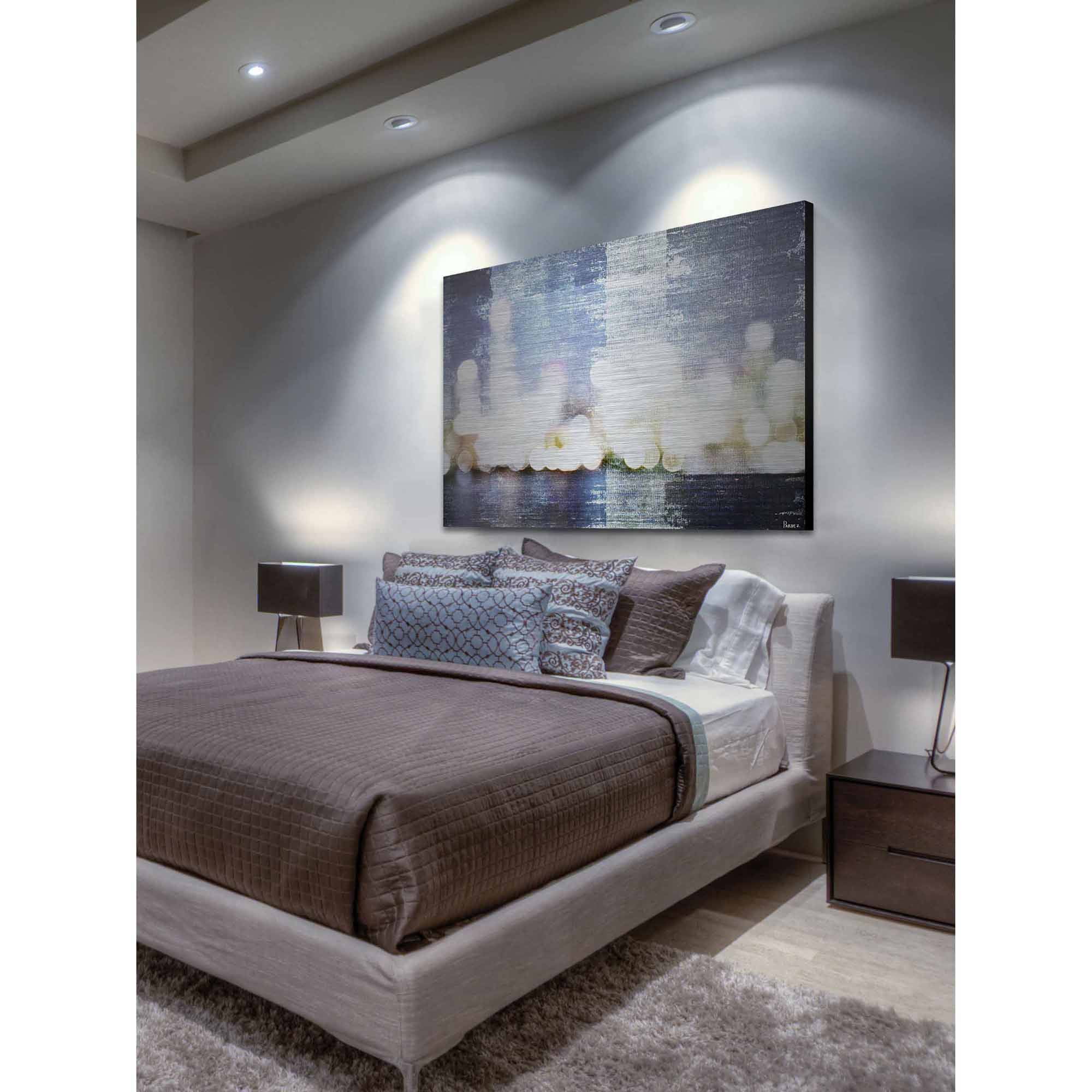 Parvez Taj City Scape Metal Wall Art