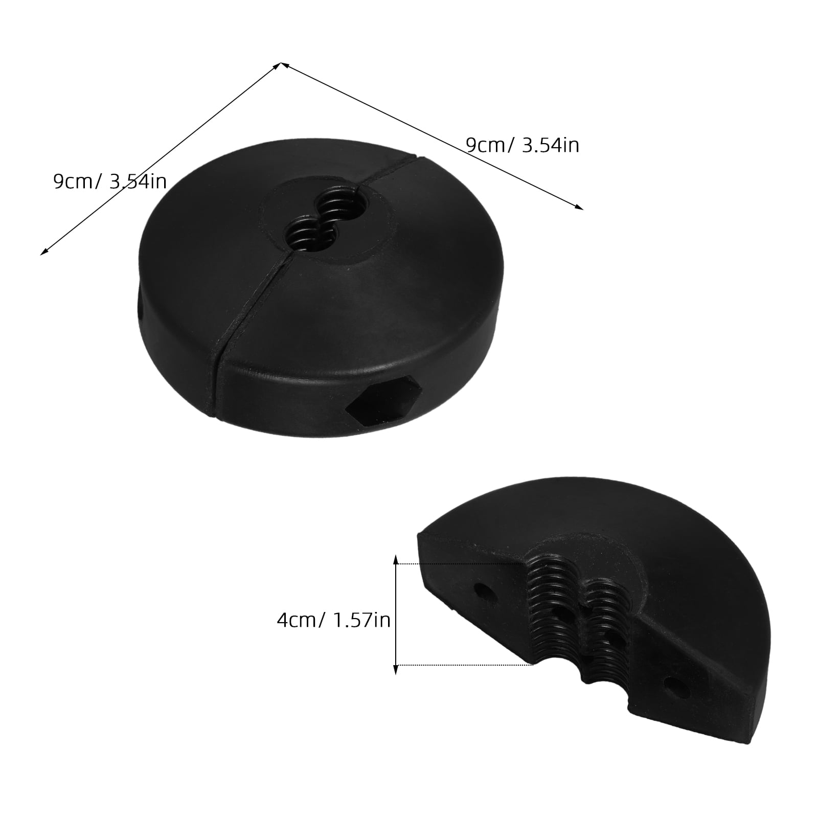 OUNONA Rubber Bumper for Air Hose Reel Replacement, Universal Fit Hose Reel Parts Accessory