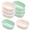 D, variant on 8-Piece Silicone Oval Cake Mold Set, Reusable Muffin Cupcake Cups for Bread, Toast, Cakes and Home Baking