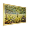 thumbnail image 2 of Designart 'Bushes and Pine Trees In The Forest II' Traditional Framed Art Print, 2 of 4