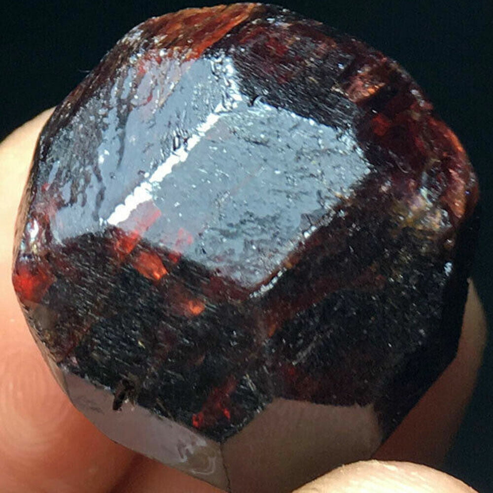 Large 100% Natural RED Garnet Crystal Gemstone Rough Stone Mineral Specimen  Hot.