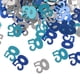 thumbnail image 5 of 2x Confeti Plateado para Letras de Cumpleaños Y Aniversario de Boda Gloria 50º confeti, 5 of 7