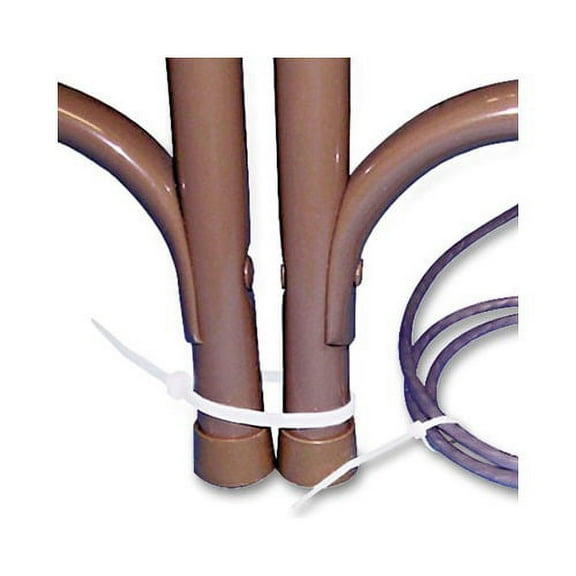 Nylon Cable Ties 4 x 0.06, 18 lb, Natural, 1,000/Pack