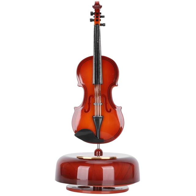 Caja de música ligera y duradera, caja de música modelo de instrumento, para mujer, nias, hogar, hotel Unbranded 1214200064511