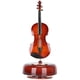 thumbnail image 1 of Caja De Música Duradera, Caja De Música Modelo De Instrumento De Madera, Hogar Para Hotel De Mujer Y Niña YLSHRF Musical Instrument Model, 1 of 8