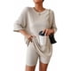 thumbnail image 3 of Conjunto Short Leggins Y Top 2 Pieza Mujer Casual Dama Salir, 3 of 8