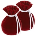 thumbnail image 6 of Jiyike 2pcs Velvet Jewelry Boxes Delicate Earrings Organizer Case Jewelry Storage Box, 6 of 10