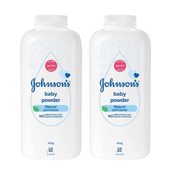 Polvo para Bebé Johnson's & Johnson's 400 g (Paquete de 2)