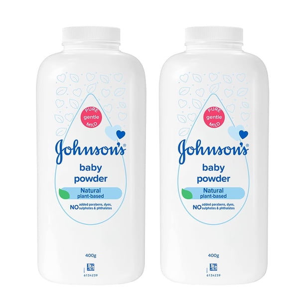 Polvo para Bebé Johnson's & Johnson's 400 g (Paquete de 2)
