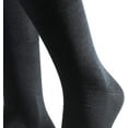 thumbnail image 4 of Men's Falke 14435 Airport Heat Regulating Virgin Wool Sock (Anthracite Melange S), 4 of 9