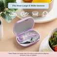 thumbnail image 4 of PUL Retainer Case for Invisalign,Clear Aligners, and Retainers, Plastic Holder with Secure Magnet Closure, Gray, 4 of 7