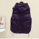 thumbnail image 5 of Chaleco de bolsillo para mujer, chaqueta corta, invierno, sin mangas, con capucha, cremallera, prendas de vestir exteriores sólidas Fridja  po1241, 5 of 6