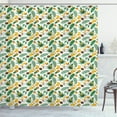thumbnail image 1 of Ambesonne Banana Leaf Shower Curtain, Coconut Pineapple, 69"Wx84"L, Multicolor, 1 of 3