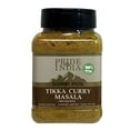 thumbnail image 1 of Pride of India – Tikka Curry Masala Seasoning Spice – Gourmet Curry Mix – Ideal for Vegetarian and Meat Dishes – Natural & GMO Free – Easy To Use - 2.4 oz. Small Dual Sifter Bottle, 1 of 2