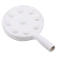 thumbnail image 4 of 1pc Kitchen Ceramic Baking Dish Snail Storage Plate Escargots Plate with Handle, 4 of 8