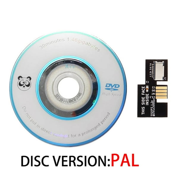 Adaptador SD2SP2 Lector de tarjetas TF Reemplazo Swiss Boot Disc Mini DVD para NGC NTSC Ndcxsfigh Para estrenar