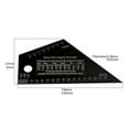 thumbnail image 5 of Yokua String Action Rulers Guitar Height Gauges Tool for Electric Acoustics Guitar, 5 of 9