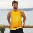 thumbnail image 6 of Fuzoiu Yellow Lemon Print Men's Workout Tank Tops,Sleeveless Gym Shirt Quick Dry,Fitness Bodybuilding T-Shirt,Muscle Athletic Workout Tee-3X-Large, 6 of 7