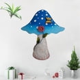 thumbnail image 5 of Metal Iron Mushroom Garden Kettle Decorative Garden Stake, 5 of 5