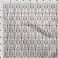 thumbnail image 3 of oneOone Viscose Jersey Fabric Swirl & Paisley Ikat Printed Craft Fabric BTY 60 Inch Wide, 3 of 5