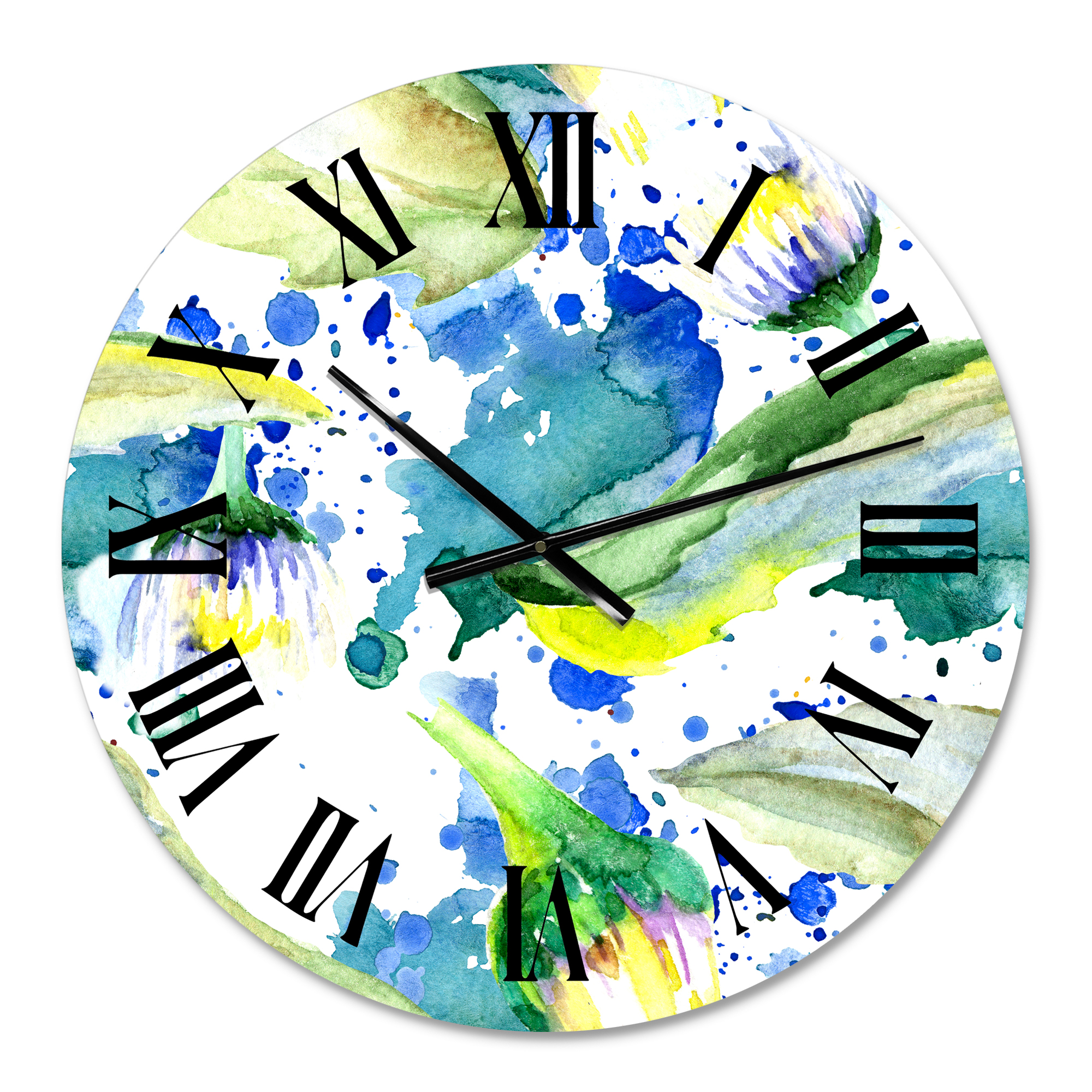 Designart 1 in Quartz Traditional Wall Clock