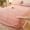 Pink, variant on PPLoney Velvet Bedspread Mattress Protector - 150x200cm Thickened Flannel for Winter Warmth - 360° Wrap Design, Durable Edges - Colors: Gray, Khaki, Pink, White, Green
