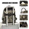 thumbnail image 4 of JIALIOU Mini Backpack Purse for Women Quilted Casual Daypack Small Travel Shoulder Bag, Abstract Zinc Geometric, 4 of 7