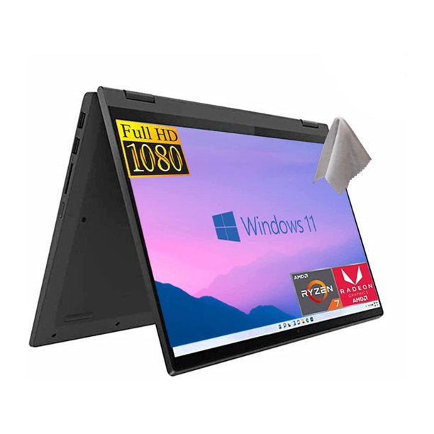 Lenovo Flex 5 Laptop, 14.0" FHD Touch Display, AMD Ryzen 7 5700U, 16GB