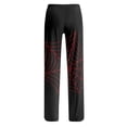 thumbnail image 6 of Halloween Pajama Pants Women Stretch Lounge Pants Comfy Pjs Sleep Bottoms Soft Pajama Pants Cute Trousers Loose Palazzo, 6 of 6