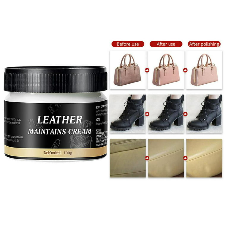 Leather Recoloring Balm Renew Restore Repair Color to Faded Scratched  Leather for Couches Car Seats Clothing Purses 1.7 Oz - AliExpress