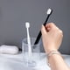 thumbnail image 4 of Cateissary Cepillo de peludo para baño, cepillos de de fácil agarre, cuidado de adultos, herramienta de limpieza bucal de plástico, baño Juegos de accesorios de baño Negro Cateissary HA075301-02, 4 of 6