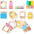 thumbnail image 5 of 960 Sheet/ 32 Pad Painting Sticky Notes Art Party Favors Cute Sticky Pads Splatter Paint Writing Memo Pads Paint Self-Adhesive Notepads Office Stationery for Teacher Appreciation Gifts Rewards, 5 of 5