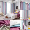 thumbnail image 4 of Cortina Deco de estrella hueca degradada para dormitorio opacas completas para ventana (púrpura) JShteea Libre de BPA, 4 of 9