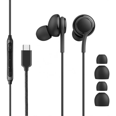 JLLOM For Samsung Type-C Headphones Headset Earphones Earbuds For Galaxy S9 S8 Us