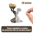 thumbnail image 5 of African Woman Figurine Acrylic Statue Kneeling with Basket, 2D Flat Cultural Home Decor Art Piece for Shelf Desk Mantel, Unique for Women, 5 of 10