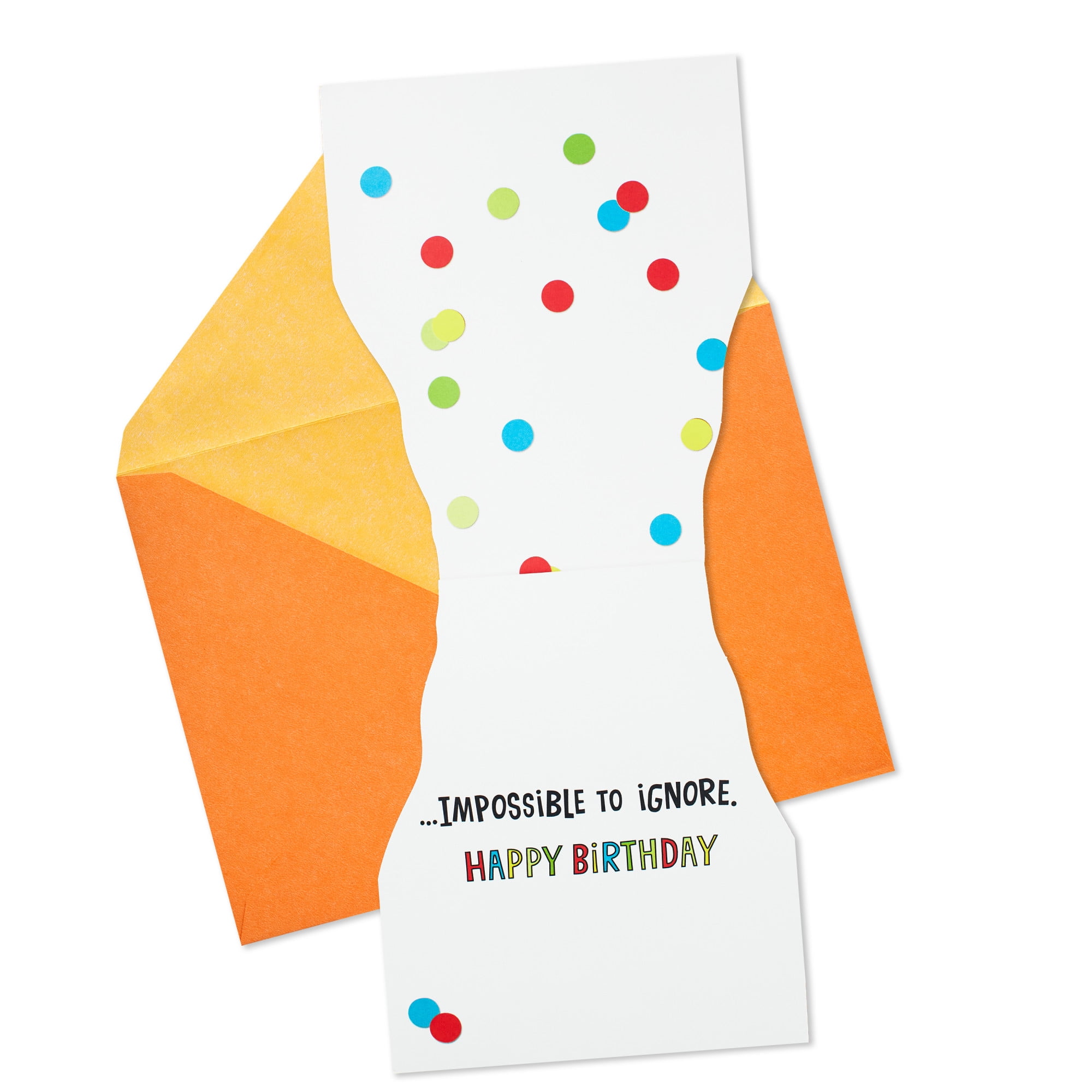 Hallmark Funny Musical Birthday Card with Sound (Impossible to Ignore)