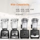 thumbnail image 3 of Compatible with blender 48 oz container, replaces A2300 A2500 X2 X3, 3 of 5