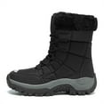 thumbnail image 2 of YOURDIARY Women's Snow Boots Comfortable Waterproof Anti-Slip Warm Winter Boots Lace-Up, 2 of 8