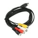 thumbnail image 3 of Cable De Conversión DIN Macho De 5 Pines A 4 Hembra, Cable De Conversión DIN De 5 Pines A PVC Plug And Play Mejora La Claridad De La Señal Alta Eficiencia Para Phono, 3 of 7