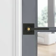 thumbnail image 5 of Baldwin 5285102RENT Contemporary Right Handed Single Cylinder Keyed Entry Door Lever Set -, 5 of 7