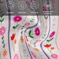thumbnail image 6 of Purple Pink Spring Floral Cloth Napkins, Colorful Summer Flowers Botanical Washable and Reusable Dinner Napkins Set of 8, Table Napkin for Kitchen Party Birthday Wedding Hotel Housewarming 20"x20", 6 of 9
