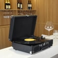thumbnail image 3 of Lecteur,Joueur avec Prise en Charge 33/45/78rpm Prise en Charge 7/10/12 Pouces Entrée Audio Vinyle 7/10/12 Pouces Rca Plateau Tournant Vinyle 7/10/12 Pouces Plateau Tournant Portable Lecteur Vinyle Portable Sortie Buzhi, 3 of 6