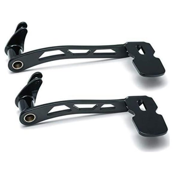 Kuryakyn 9649 Girder Brake Pedal with Lowers, Black