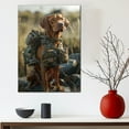 thumbnail image 5 of Vizsla Wall Art Soilder Dog Posters - Vizsla Dog Canvas Wall Art For Bedroom Decor - Gifts For Men - Gifts For Men, 5 of 6